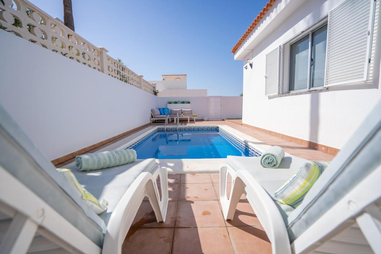 Villa Ocean Vibes With Sea View And Private Heated Pool Callao Salvaje Exterior foto