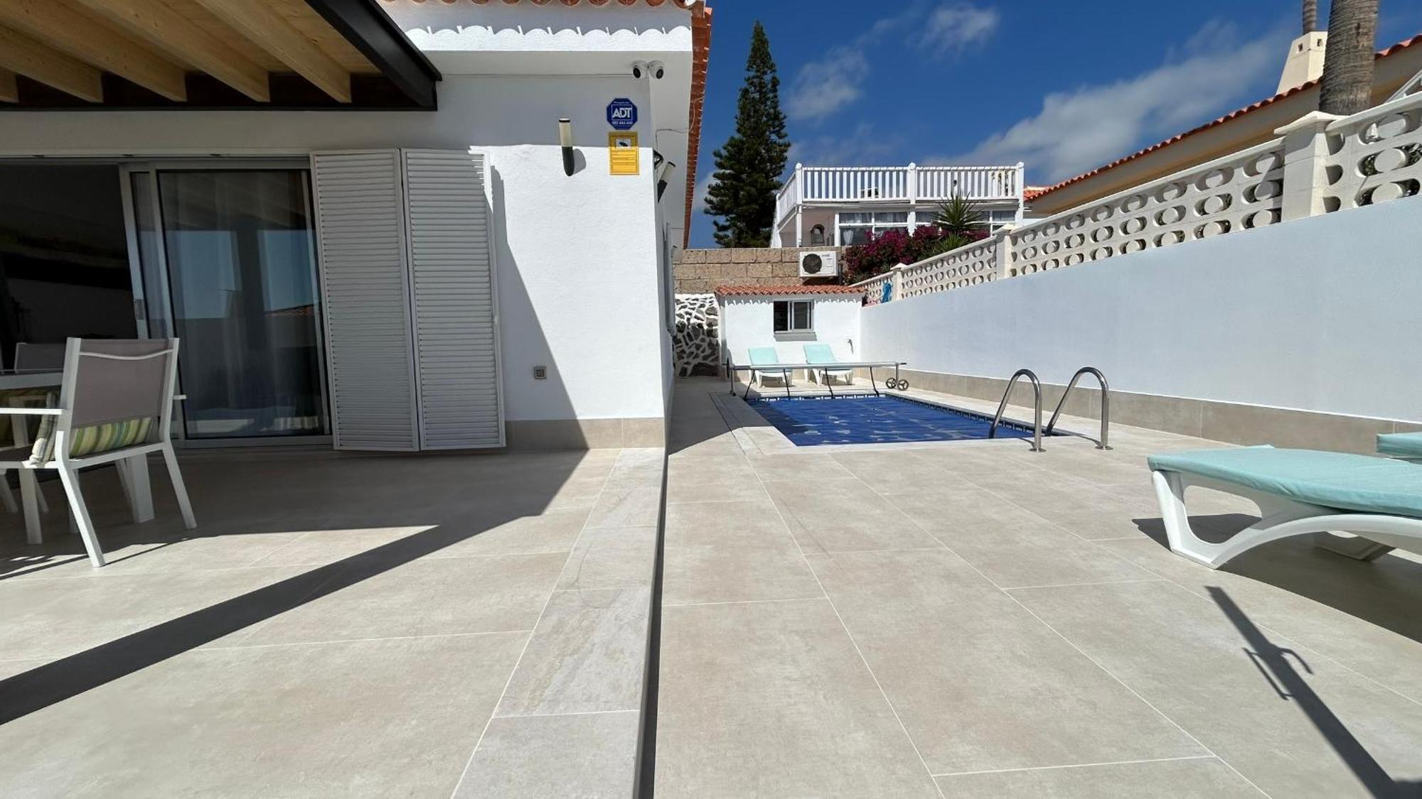 Villa Ocean Vibes With Sea View And Private Heated Pool Callao Salvaje Exterior foto