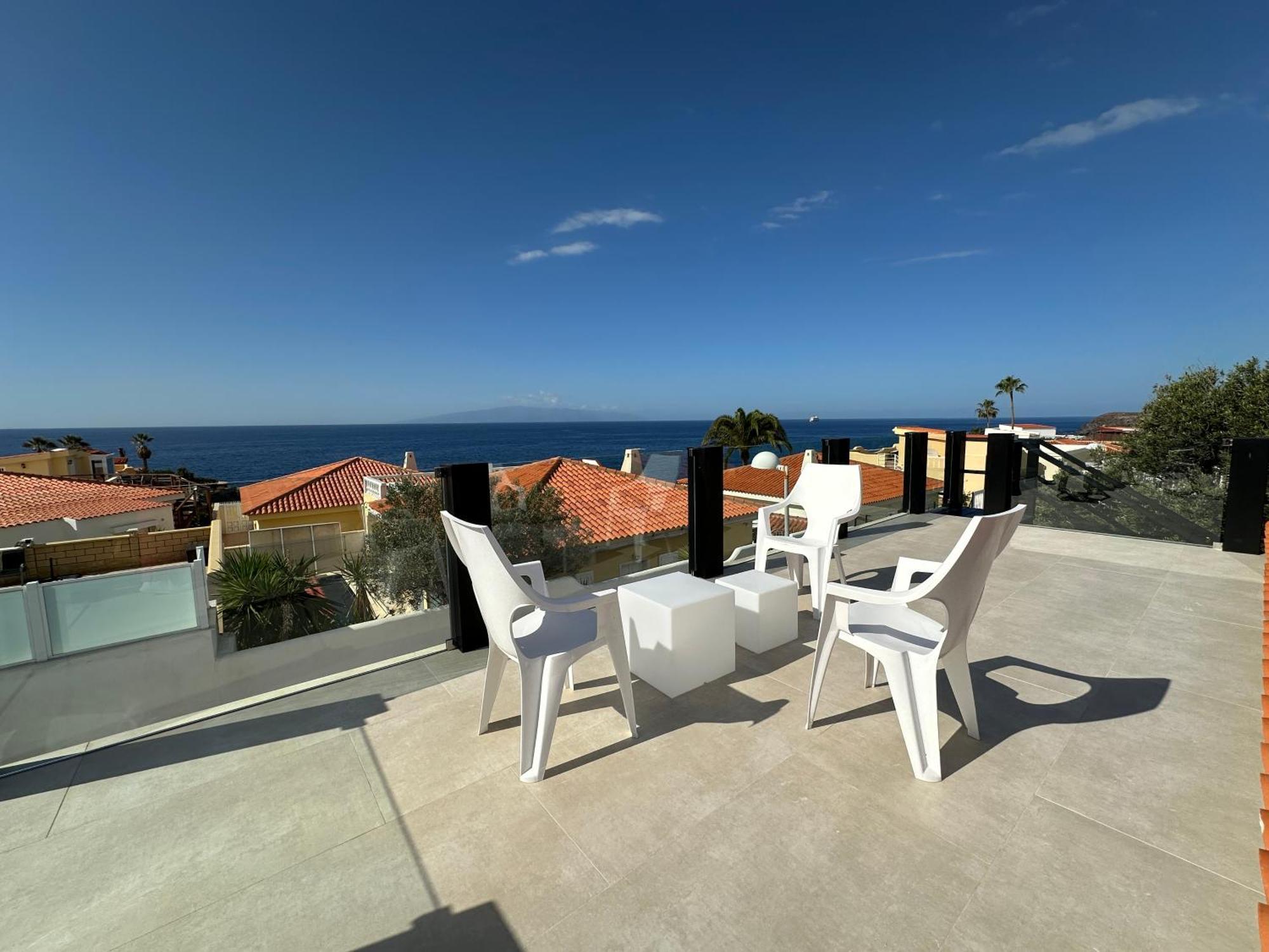 Villa Ocean Vibes With Sea View And Private Heated Pool Callao Salvaje Exterior foto